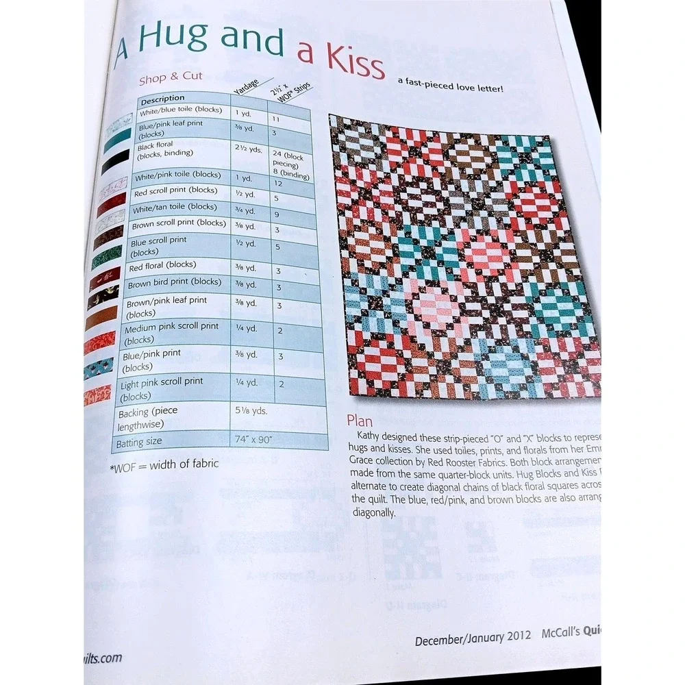 McCall's Quick Quilts Magazine Dec Jan 2012 18 Winter Holiday Patterns Snowman
